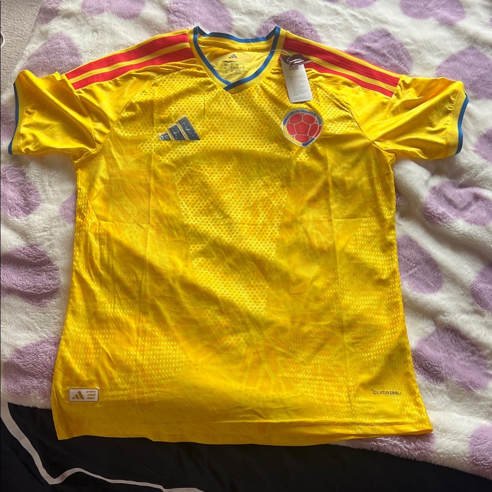 Selección Colombia 2025 Adidas Soccer Jersey XL